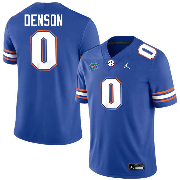 #0 Sharif Denson Gators Jersey,Florida Gators College Football Jerseys Stitched-Royal  #0 Sharif Denson Gators Jersey,Florida Gators College Football Jerseys Stitched-Royal